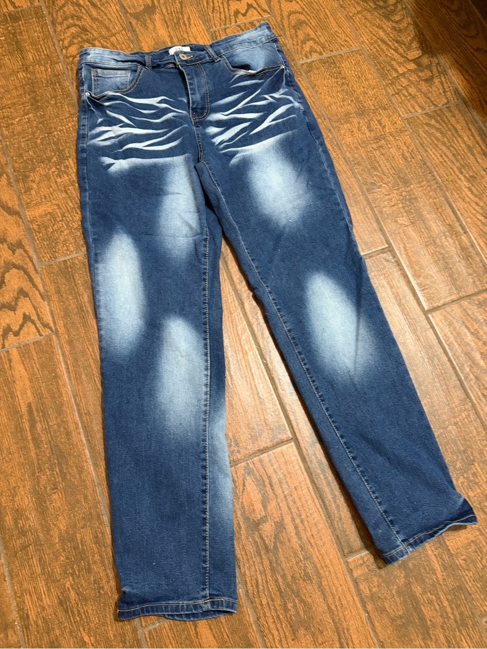 H&M Men's Slim Jeans in Faded Blue Wash
